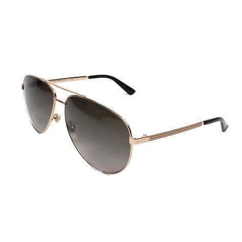 gucci gold aviator glasses|Gucci aviator prescription sunglasses.